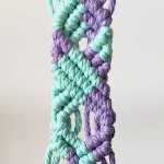 Macrame��֯ح˫ɫ���Ứ���̳�