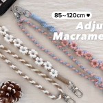 DIY��Adjustable Macrame Flower Strap �����{ʽ�U�ջ����֙C���K