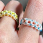 С���ս�ָ��֯�̳̣�ƽ���һ��������DIY�ֹ���ָ